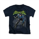 Nightwing DC Comics Shirt Nightwing Kids Navy Blue Youth Tee T-Shirt
