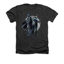 Nightwing DC Comics Shirt Spotlight Adult Heather Charcoal Tee T-Shirt