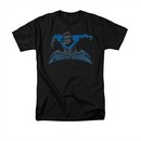 Nightwing DC Comics Shirt Wing Of The Night Adult Black Tee T-Shirt