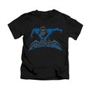 Nightwing DC Comics Shirt Wing Of The Night Kids Black Youth Tee T-Shirt