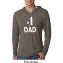 Number 1 Dad Lightweight Hoodie Shirt