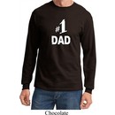 Number 1 Dad Long Sleeve Shirt