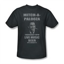 Old School Shirt Mitchapalooza 2 Adult Charcoal Tee T-Shirt