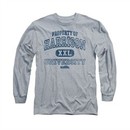 Old School Shirt Property Of Harrison Long Sleeve Athletic Heather Tee T-Shirt