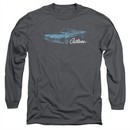Oldsmobile Long Sleeve Shirt 68 Cutlass Charcoal Tee T-Shirt