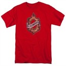 Oldsmobile Shirt Detroit Emblem Red T-Shirt