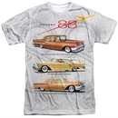 Oldsmobile Shirt Rocket Line Cars Sublimation T-Shirt Front/Back Print