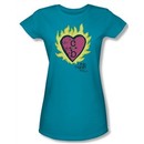 One Tree Hill Shirt Juniors C Over B Turquoise Tee T-Shirt