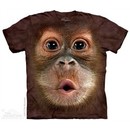 Orangutan Baby Shirt Tie Dye Adult T-Shirt Tee