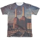 Pink Floyd Shirt Animals Poly/Cotton Sublimation T-Shirt Front/Back Print