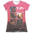 Pink Floyd Shirt Live Poly/Cotton Sublimation Juniors T-Shirt Front/Back Print