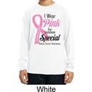 Pink For Someone Special Kids Dry Wicking Long Sleeve Shirt