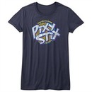 Pixy Stix Shirt Juniors Candy Logo Navy T-Shirt
