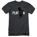 Platoon Slim Fit Shirt Shadow Of War Charcoal T-Shirt