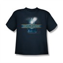 Polar Express Shirt Kids Train Logo Navy Blue Youth Tee T-Shirt