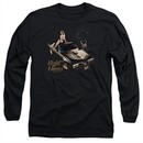 Pontiac Long Sleeve Shirt 77 Firebird Black Tee T-Shirt