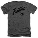Pontiac Shirt Division Of GM Heather Charcoal T-Shirt
