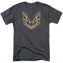 Pontiac Shirt Firebird Charcoal T-Shirt