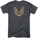 Pontiac Shirt Firebird Charcoal Tall T-Shirt
