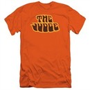 Pontiac Slim Fit Shirt Judge Logo Orange T-Shirt