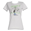 Popeye Juniors T shirt Vegans Are Better Silver Tee Shirt