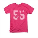 Popeye Shirt 55 Adult Hot Pink Tee T-Shirt