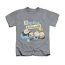 Popeye Shirt Baby Popeye & Friends Kids Athletic Heather Youth Tee T-Shirt