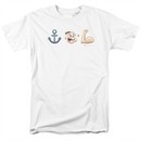 Popeye Shirt Emoji Adult White Tee T-Shirt