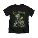Popeye Shirt Get Spinach Kids Black Youth Tee T-Shirt