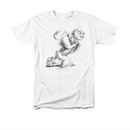 Popeye Shirt Here Comes Trouble Adult White Tee T-Shirt