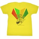 Popeye Shirt Pop Flex Adult Yellow T-Shirt Tee