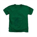 Popeye Shirt Spinach Power Kids Kelly Green Youth Tee T-Shirt