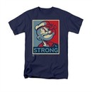 Popeye Shirt Strong Adult Navy Tee T-Shirt