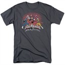 Power Rangers Ninja Steel Shirt Blast Charcoal T-Shirt