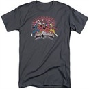 Power Rangers Ninja Steel Shirt Blast Charcoal Tall T-Shirt