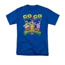 Power Rangers Shirt Go Go Royal Blue T-Shirt