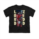 Power Rangers Shirt Kids Zedd Black T-Shirt