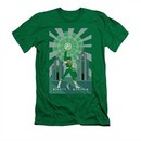 Power Rangers Shirt Slim Fit Green Ranger Green T-Shirt