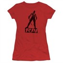 Rai Valiant Comics Juniors Shirt Silhouette Red Tee T-Shirt