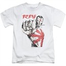 Rai Valiant Comics Kids Shirt Sword Drawn White T-Shirt