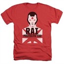 Rai Valiant Comics Shirt Protector Heather Red Tee T-Shirt