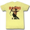 Rambo Shirt Compound Bow Yellow T-Shirt