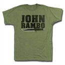 Rambo Shirt John Rambo Military Green T-Shirt