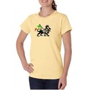 Rasta Lion Ladies T-shirt Organic Tee