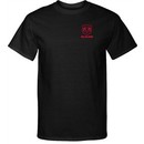 Red Dodge Ram Logo Pocket Print Tall T-Shirt