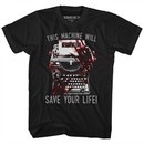 Resident Evil Shirt Will Save Your Life Black T-Shirt