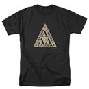 Revenge Of The Nerds Shirt Tri Lambda Logo Adult Black Tee T-Shirt