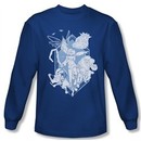 Rise Of The Guardians Shirt Coming For You Long Sleeve Royal Tee T-Shirt