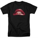 Rocky Horror Picture Show Shirt Classic Lips Black T-Shirt