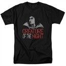 Rocky Horror Picture Show Shirt Creature Of The Night Black T-Shirt